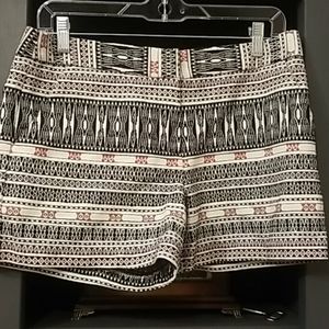 Geometric Print Shorts